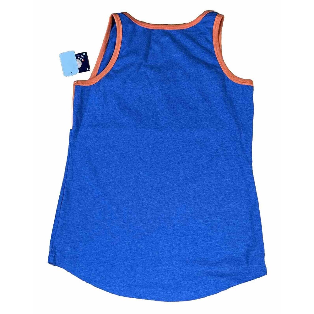 New York Mets Tank Top Shirt Womens Size M Blue Orange Campus Lifestyle MLB NWT - Picture 4 of 4